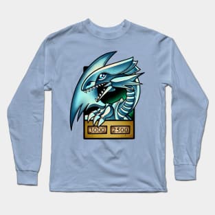 blue eyes white dragon Long Sleeve T-Shirt